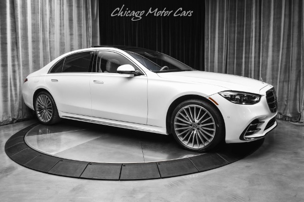 Used 2023 Mercedes-Benz S500 4Matic AMG Line Sedan GORGEOUS Spec! Heated/Cooled Seats! Pano Roof! for sale Sold at Chicago Motor Cars in West Chicago IL 60185 6