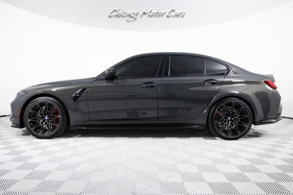 Used 2023 BMW M3 Competition xDrive! Fiona Red Interior! Executive Package! Loaded! for sale Sold at Chicago Motor Cars in West Chicago IL 60185 2