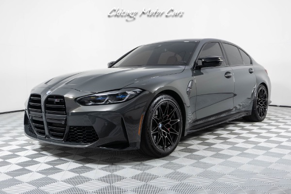 Used 2023 BMW M3 Competition xDrive! Fiona Red Interior! Executive Package! Loaded! for sale Sold at Chicago Motor Cars in West Chicago IL 60185 6