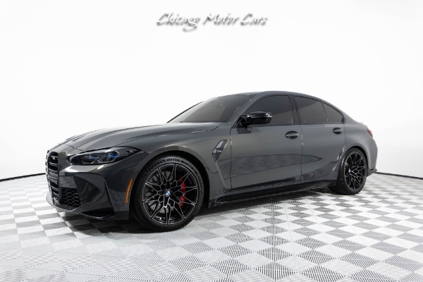 Used 2023 BMW M3 Competition xDrive! Fiona Red Interior! Executive Package! Loaded! for sale Sold at Chicago Motor Cars in West Chicago IL 60185 1