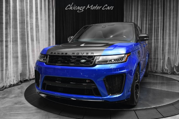 Used 2022 Land Rover Range Rover Sport SVR Carbon Edition LOADED Meridian Premium Audio! MSRP $143,800+ for sale Sold at Chicago Motor Cars in West Chicago IL 60185 2