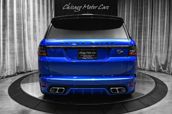 Used 2022 Land Rover Range Rover Sport SVR Carbon Edition LOADED Meridian Premium Audio! MSRP $143,800+ for sale Sold at Chicago Motor Cars in West Chicago IL 60185 4