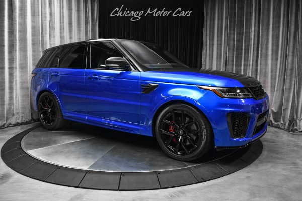 Used 2022 Land Rover Range Rover Sport SVR Carbon Edition LOADED Meridian Premium Audio! MSRP $143,800+ for sale Sold at Chicago Motor Cars in West Chicago IL 60185 6