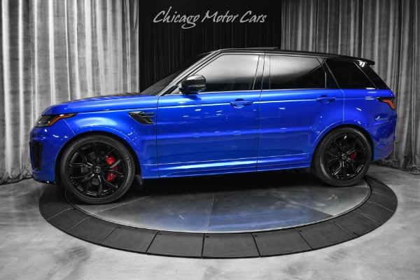 Used 2022 Land Rover Range Rover Sport SVR Carbon Edition LOADED Meridian Premium Audio! MSRP $143,800+ for sale Sold at Chicago Motor Cars in West Chicago IL 60185 1