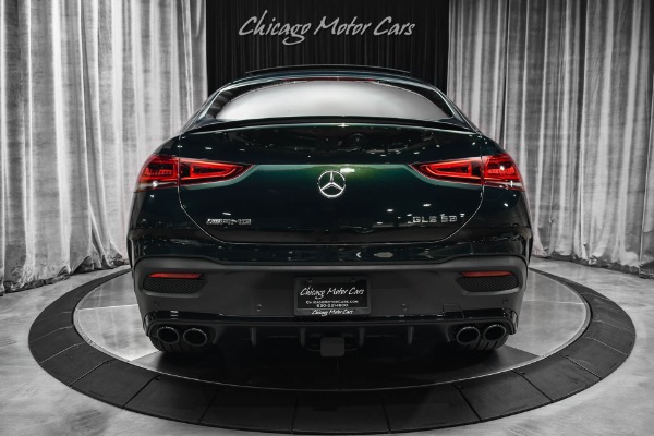 Used 2021 Mercedes-Benz GLE53 AMG Coupe! LOADED $103K MSRP RARE Emerald Green Carbon Trim for sale Sold at Chicago Motor Cars in West Chicago IL 60185 4