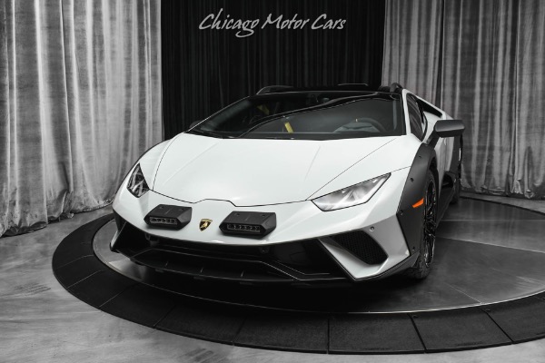 Used 2023 Lamborghini Huracan Sterrato GRIGIO HATI Only 166 Miles MSRP $348k+ LOADED for sale Sold at Chicago Motor Cars in West Chicago IL 60185 2