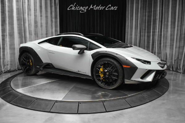 Used 2023 Lamborghini Huracan Sterrato GRIGIO HATI Only 166 Miles MSRP $348k+ LOADED for sale Sold at Chicago Motor Cars in West Chicago IL 60185 6