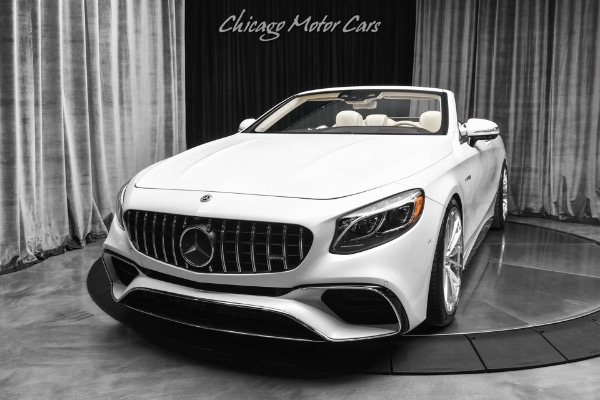 Used 2019 Mercedes-Benz S63 AMG Convertible Custom ANRKY Wheels! Night Vision! Beautiful Spec! for sale Sold at Chicago Motor Cars in West Chicago IL 60185 2