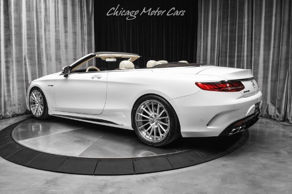 Used 2019 Mercedes-Benz S63 AMG Convertible Custom ANRKY Wheels! Night Vision! Beautiful Spec! for sale Sold at Chicago Motor Cars in West Chicago IL 60185 3