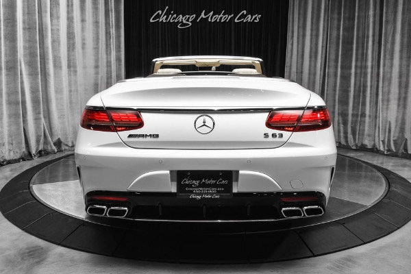 Used 2019 Mercedes-Benz S63 AMG Convertible Custom ANRKY Wheels! Night Vision! Beautiful Spec! for sale Sold at Chicago Motor Cars in West Chicago IL 60185 4