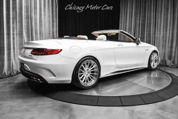 Used 2019 Mercedes-Benz S63 AMG Convertible Custom ANRKY Wheels! Night Vision! Beautiful Spec! for sale Sold at Chicago Motor Cars in West Chicago IL 60185 5