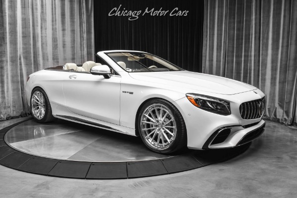 Used 2019 Mercedes-Benz S63 AMG Convertible Custom ANRKY Wheels! Night Vision! Beautiful Spec! for sale Sold at Chicago Motor Cars in West Chicago IL 60185 6