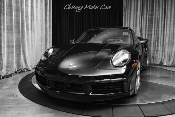 Used 2023 Porsche 911 Turbo S Coupe ONLY 1k Miles! Heritage Design Interior! Exclusive Wheels! for sale Sold at Chicago Motor Cars in West Chicago IL 60185 2