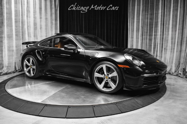 Used 2023 Porsche 911 Turbo S Coupe ONLY 1k Miles! Heritage Design Interior! Exclusive Wheels! for sale Sold at Chicago Motor Cars in West Chicago IL 60185 6