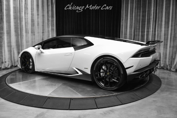 Used 2015 Lamborghini Huracan LP610-4 Custom Interior Carbon Fiber Serviced for sale Sold at Chicago Motor Cars in West Chicago IL 60185 3