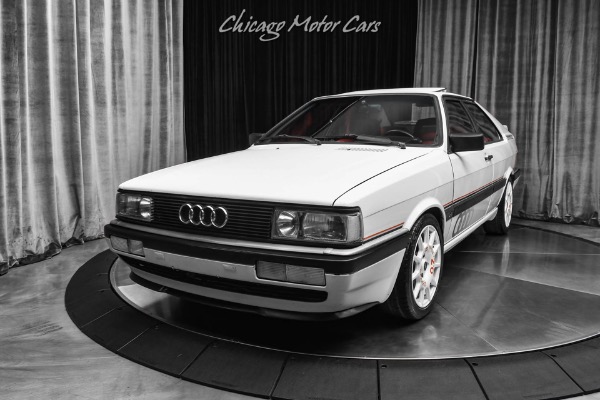 Used 1986 Audi GT Coupe Amazing Condition! Classic Audi Sport! Sparco Wheels! 5 Speed Manual! for sale Sold at Chicago Motor Cars in West Chicago IL 60185 2