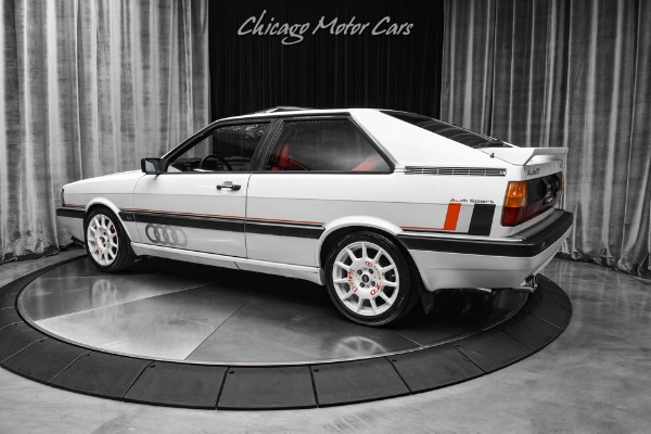 Used 1986 Audi GT Coupe Amazing Condition! Classic Audi Sport! Sparco Wheels! 5 Speed Manual! for sale Sold at Chicago Motor Cars in West Chicago IL 60185 3