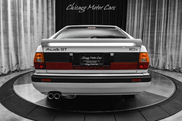 Used 1986 Audi GT Coupe Amazing Condition! Classic Audi Sport! Sparco Wheels! 5 Speed Manual! for sale Sold at Chicago Motor Cars in West Chicago IL 60185 4