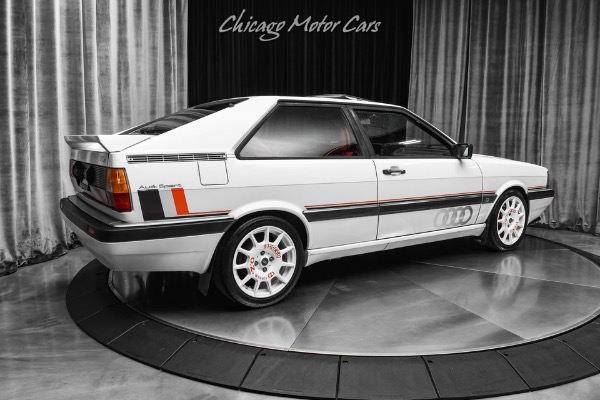 Used 1986 Audi GT Coupe Amazing Condition! Classic Audi Sport! Sparco Wheels! 5 Speed Manual! for sale Sold at Chicago Motor Cars in West Chicago IL 60185 5