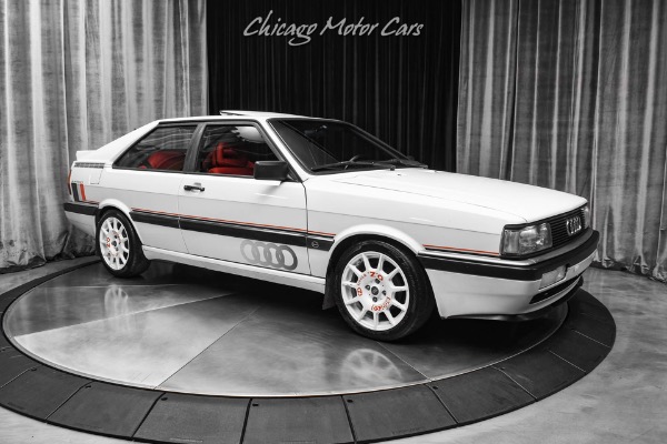 Used 1986 Audi GT Coupe Amazing Condition! Classic Audi Sport! Sparco Wheels! 5 Speed Manual! for sale Sold at Chicago Motor Cars in West Chicago IL 60185 6