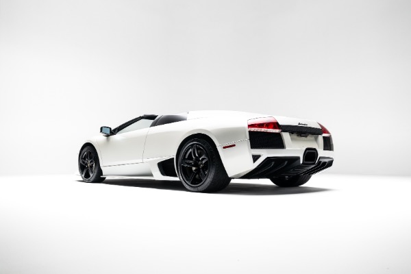 Used 2008 Lamborghini Murcielago LP640 Roadster Only 10k Miles Rare Balloon White Just Serviced for sale Sold at Chicago Motor Cars in West Chicago IL 60185 3