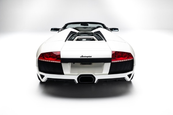 Used 2008 Lamborghini Murcielago LP640 Roadster Only 10k Miles Rare Balloon White Just Serviced for sale Sold at Chicago Motor Cars in West Chicago IL 60185 5