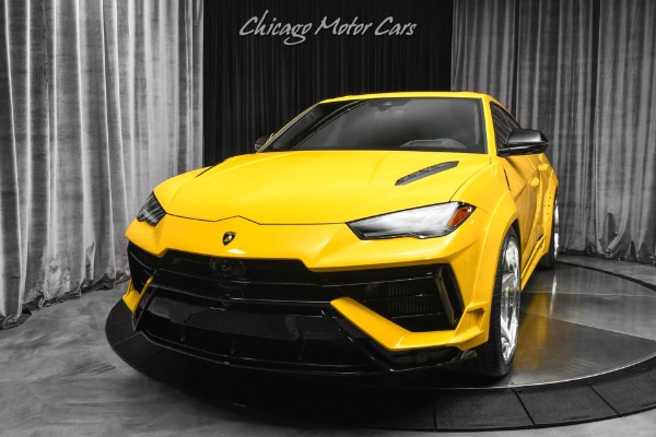 Used 2024 Lamborghini Urus S Delivery Miles Full Novitec Widebody Huge MSRP Pano Roof 3D Sound for sale Sold at Chicago Motor Cars in West Chicago IL 60185 2