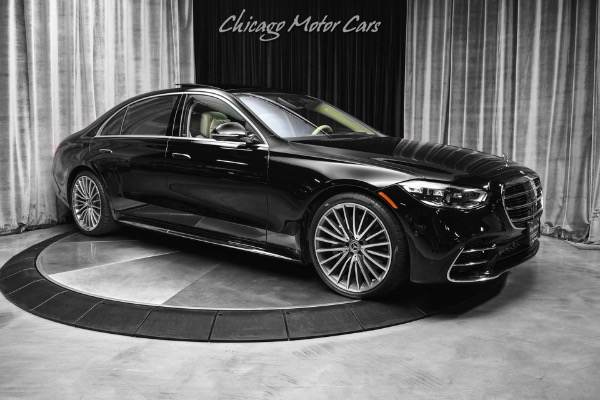 Used 2023 Mercedes-Benz S580 Sedan MSRP $145,700+ AMG Line Warmth & Comfort Pack! LOADED for sale Sold at Chicago Motor Cars in West Chicago IL 60185 6
