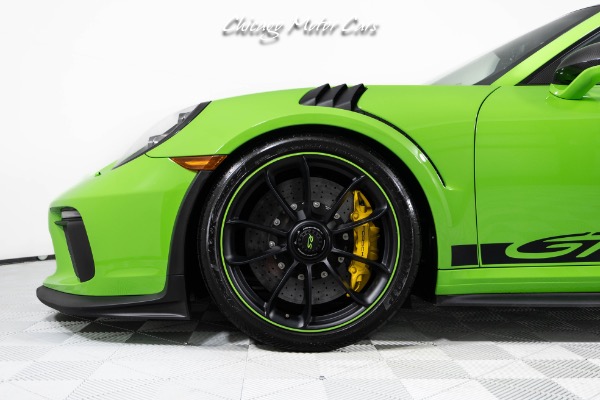 Used 2019 Porsche 911 GT3 RS Weissach! Full PPF! Carbon Ceramics! Front End Lifter! Lizard Green! for sale Sold at Chicago Motor Cars in West Chicago IL 60185 3