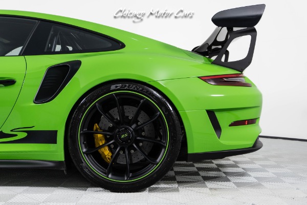 Used 2019 Porsche 911 GT3 RS Weissach! Full PPF! Carbon Ceramics! Front End Lifter! Lizard Green! for sale Sold at Chicago Motor Cars in West Chicago IL 60185 4