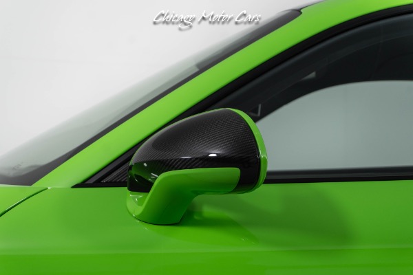 Used 2019 Porsche 911 GT3 RS Weissach! Full PPF! Carbon Ceramics! Front End Lifter! Lizard Green! for sale Sold at Chicago Motor Cars in West Chicago IL 60185 5