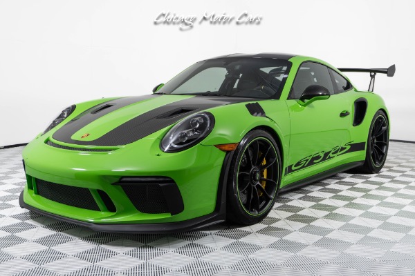 Used 2019 Porsche 911 GT3 RS Weissach! Full PPF! Carbon Ceramics! Front End Lifter! Lizard Green! for sale Sold at Chicago Motor Cars in West Chicago IL 60185 6