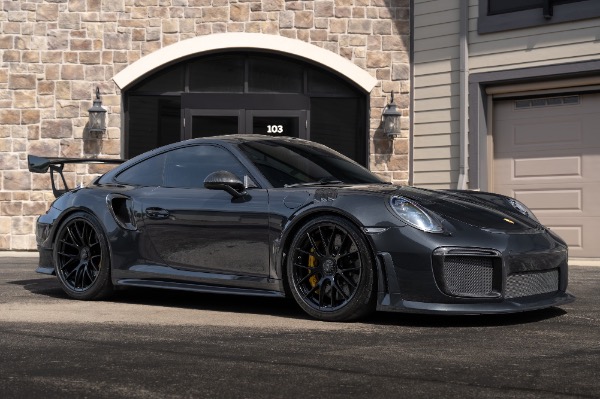 Used 2018 Porsche 911 GT2 RS Weissach Magnesium Wheels Paint to Sample Volcano Grey Full PPF for sale $899,800 at Chicago Motor Cars in West Chicago IL