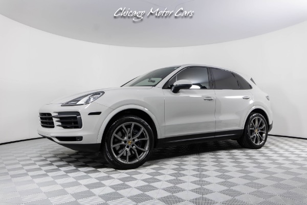 Used 2021 Porsche Cayenne Exclusie 21in Wheels! Premium Package! Stunning Chalk Paint! Loaded! for sale Sold at Chicago Motor Cars in West Chicago IL 60185 1