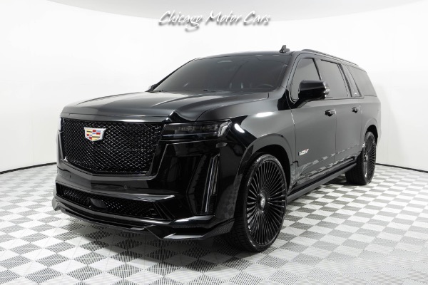 Used 2023 Cadillac Escalade V ESV Supercharged V Series! Forgiato Wheels! Super Cruise! Loaded! for sale Sold at Chicago Motor Cars in West Chicago IL 60185 5