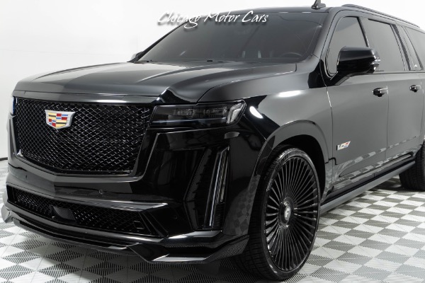 Used 2023 Cadillac Escalade V ESV Supercharged V Series! Forgiato Wheels! Super Cruise! Loaded! for sale Sold at Chicago Motor Cars in West Chicago IL 60185 6