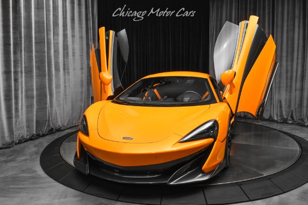 Used 2019 McLaren 600LT $268k MSRP MSO Papaya Spark Luxury Pack Lift Only 1k Miles! for sale Sold at Chicago Motor Cars in West Chicago IL 60185 2