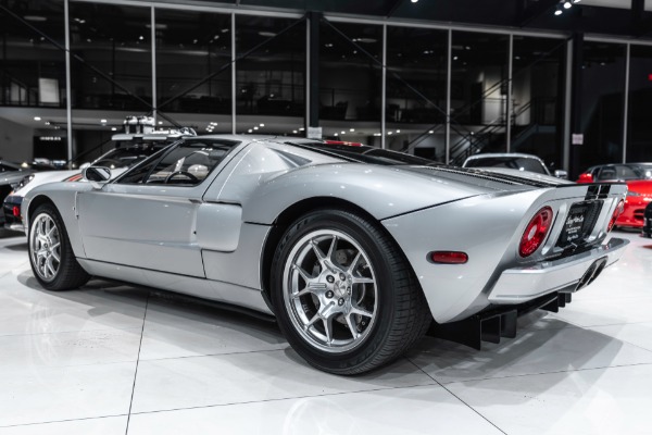 Used 2005 Ford GT Silver w/Black Stripes 4 Options! Collector Condition! Stock! for sale Sold at Chicago Motor Cars in West Chicago IL 60185 3