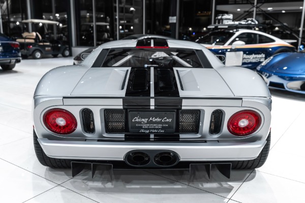Used 2005 Ford GT Silver w/Black Stripes 4 Options! Collector Condition! Stock! for sale Sold at Chicago Motor Cars in West Chicago IL 60185 4