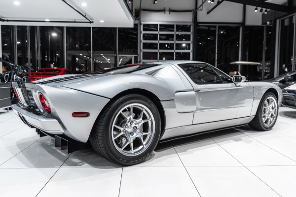 Used 2005 Ford GT Silver w/Black Stripes 4 Options! Collector Condition! Stock! for sale Sold at Chicago Motor Cars in West Chicago IL 60185 5