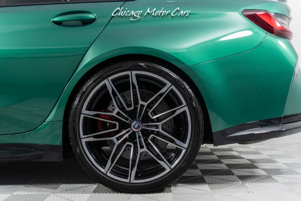 Used 2023 BMW M3 Competition xDrive Isle of Man Green! Fiona Red Interior! Executive Package! Front PPF! for sale Sold at Chicago Motor Cars in West Chicago IL 60185 4