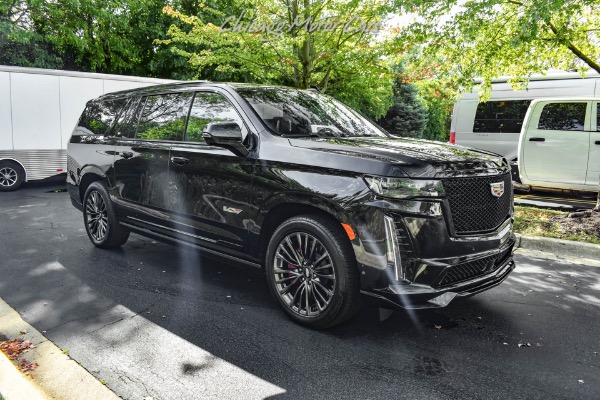 Used 2023 Cadillac Escalade-V ESV Only 3k Miles Super Cruise Black Onyx Package 682HP for sale Sold at Chicago Motor Cars in West Chicago IL 60185 6