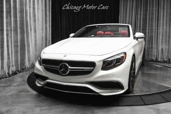 Used 2017 Mercedes-Benz S63 AMG Convertible Carbon Fiber Interior Trim $202k MSRP 577HP Serviced for sale Sold at Chicago Motor Cars in West Chicago IL 60185 2