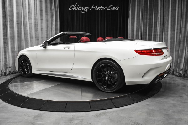 Used 2017 Mercedes-Benz S63 AMG Convertible Carbon Fiber Interior Trim $202k MSRP 577HP Serviced for sale Sold at Chicago Motor Cars in West Chicago IL 60185 3