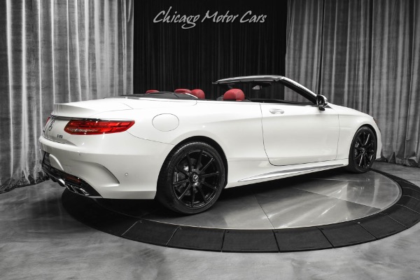 Used 2017 Mercedes-Benz S63 AMG Convertible Carbon Fiber Interior Trim $202k MSRP 577HP Serviced for sale Sold at Chicago Motor Cars in West Chicago IL 60185 5