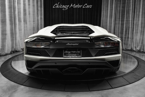 Used 2017 Lamborghini Aventador LP740-4 S Coupe Balloon White! Front Lift! Tons of Carbon Fiber! Loaded! for sale Sold at Chicago Motor Cars in West Chicago IL 60185 4