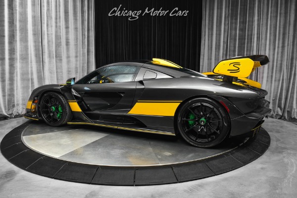 Used 2019 McLaren Senna XP Visual Carbon Gloss Body! Volcano Yellow Paint Details! Serviced! for sale Sold at Chicago Motor Cars in West Chicago IL 60185 3