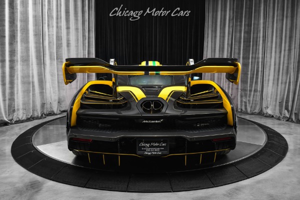 Used 2019 McLaren Senna XP Visual Carbon Gloss Body! Volcano Yellow Paint Details! Serviced! for sale Sold at Chicago Motor Cars in West Chicago IL 60185 4