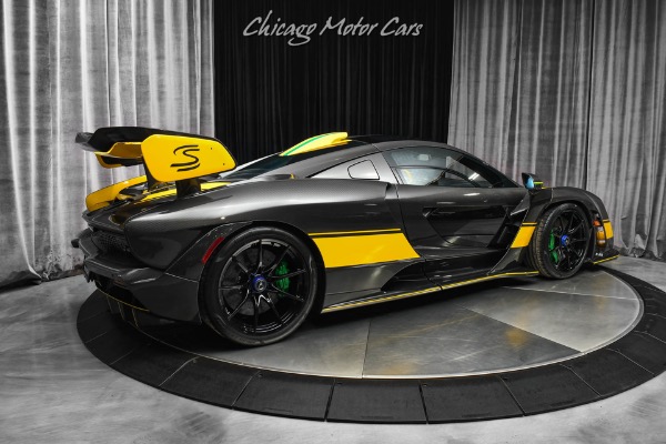Used 2019 McLaren Senna XP Visual Carbon Gloss Body! Volcano Yellow Paint Details! Serviced! for sale Sold at Chicago Motor Cars in West Chicago IL 60185 5