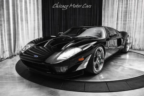 Used 2006 Ford GT Stripe Delete HRE Wheels KW Suspension w/Lift Brembo Brakes FI Exhaust RARE for sale Sold at Chicago Motor Cars in West Chicago IL 60185 2